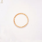 Full Seed Pearl Bangle | Double Row White Pearls | Bridal Traditional | KV-1038