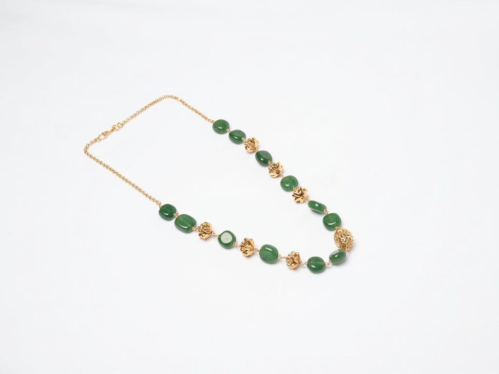Green Single Necklace - KV-1726