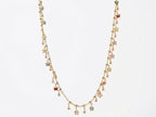 Multicolour Enamel Butterfly Choker | CZ Stone | Vibrant Festive Party Wear | KV-1791