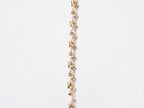 Gold Butterfly Charm Necklace | CZ Stone | Delicate Trendy Daily Wear | KV-1799